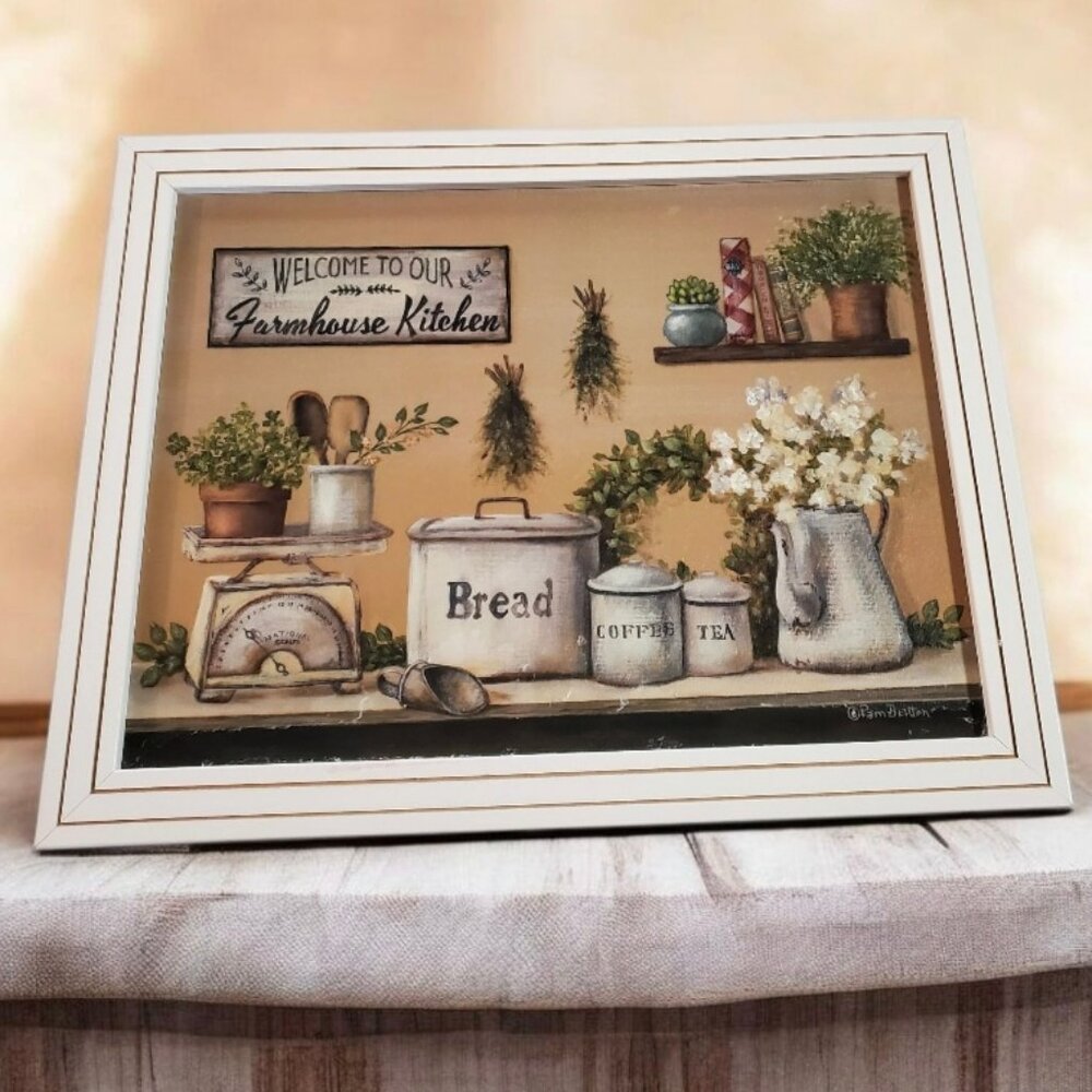 Welcome To Our Farmhouse Kitchen Picture